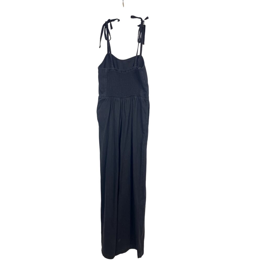 Old Navy Tie-Shoulder Corset Cami Jumpsuit Black S - Picture 8 of 9
